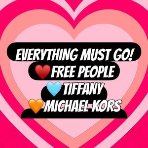 Free People and many other brands live show! FREE GIFT w/purchase! ALL MUST GO!